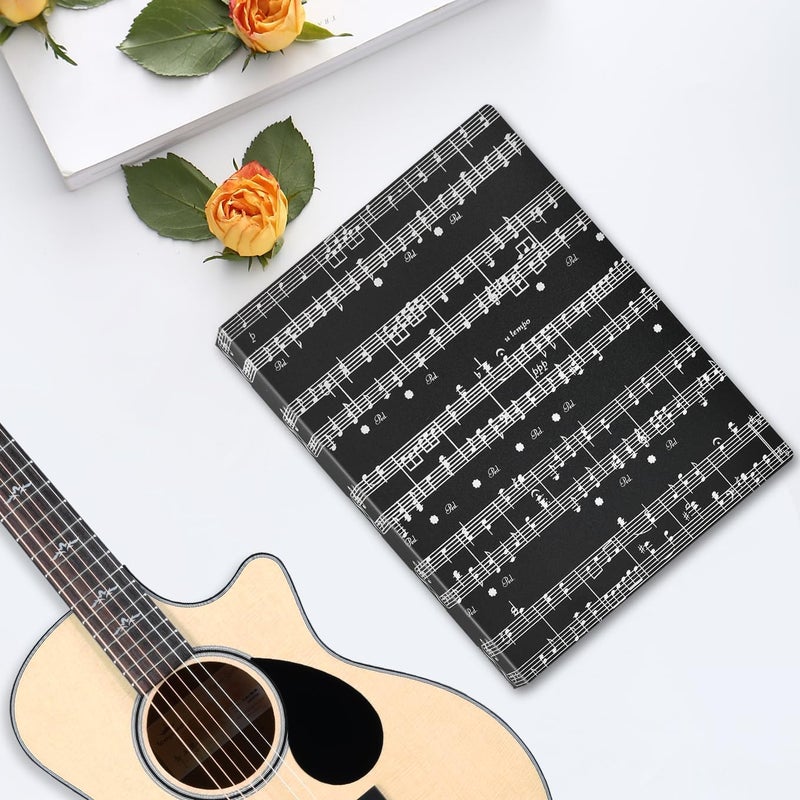 LALAOKS Sheet Music Folder 10Pack,Music Folder,Sheet Music Organizer, A4 Size,Black - Image 3